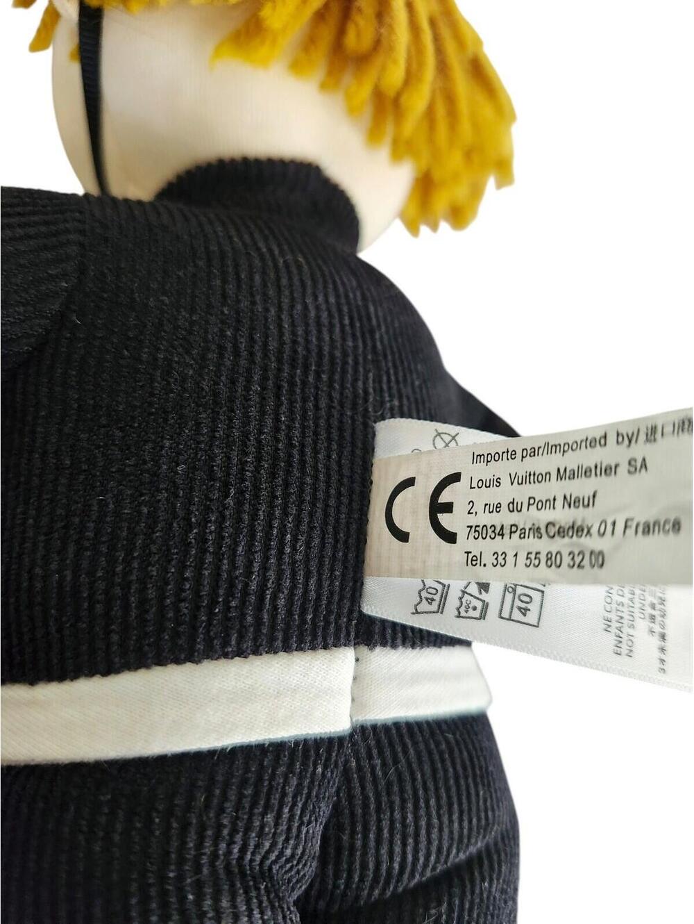 LOUIS VUITTON Bellboy Groom Plush Doll VIP Gift 2013 NWOB W Dust Ruffle Bag - Picture 9 of 9